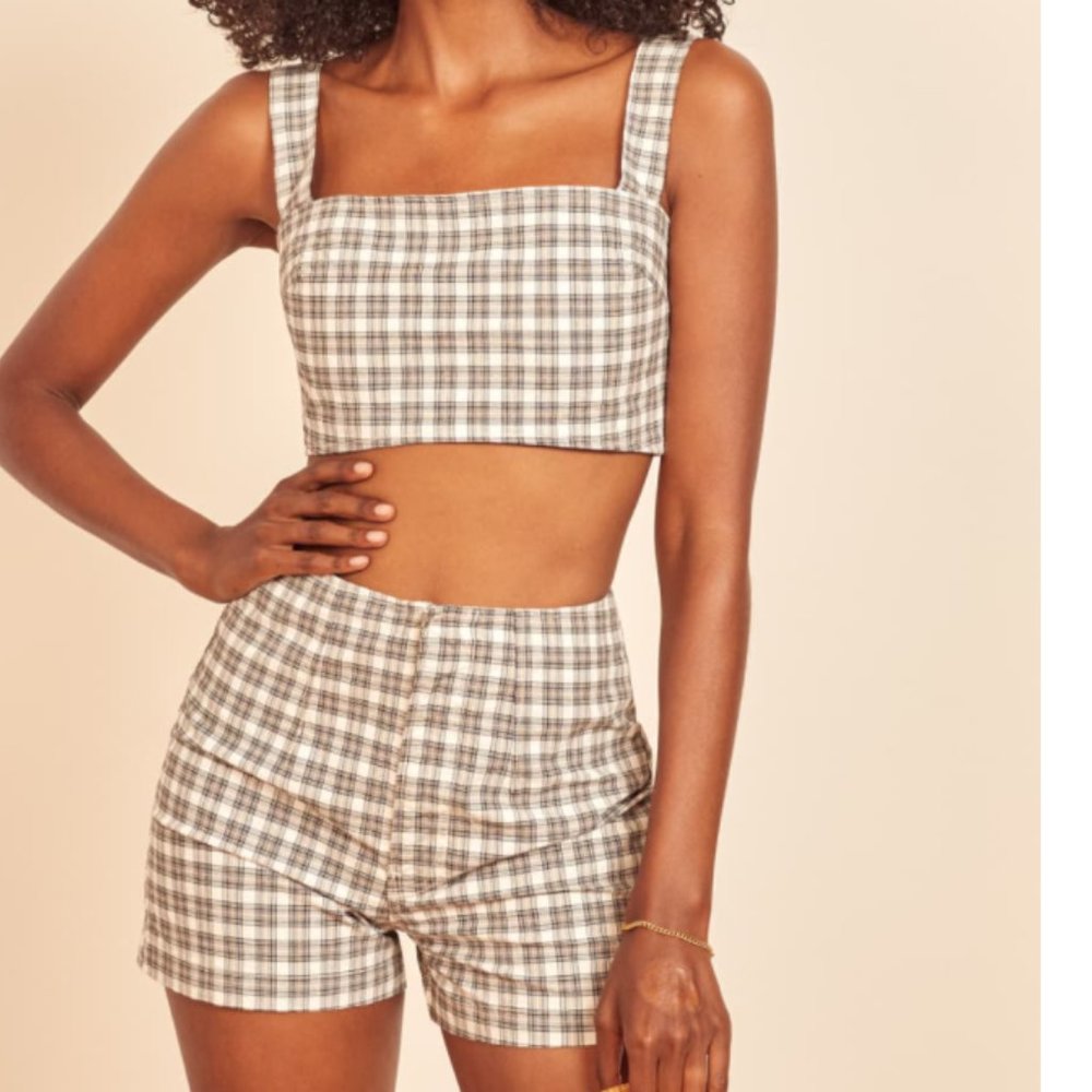 Reformation Alexia Top & Astaire Short NWT - Picture 2 of 2